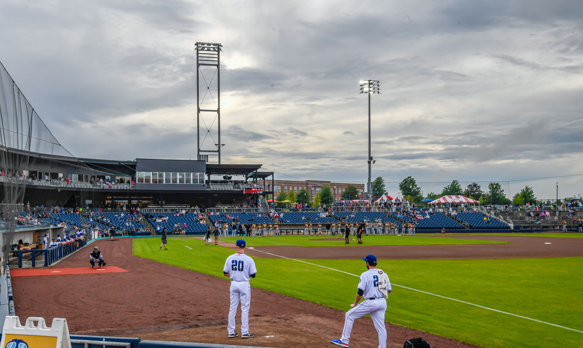 The Kannapolis Ballers lost their home opener 8-4 to the Wood Ducks.